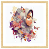 Floral Line Art Veil Profile thumbnail
