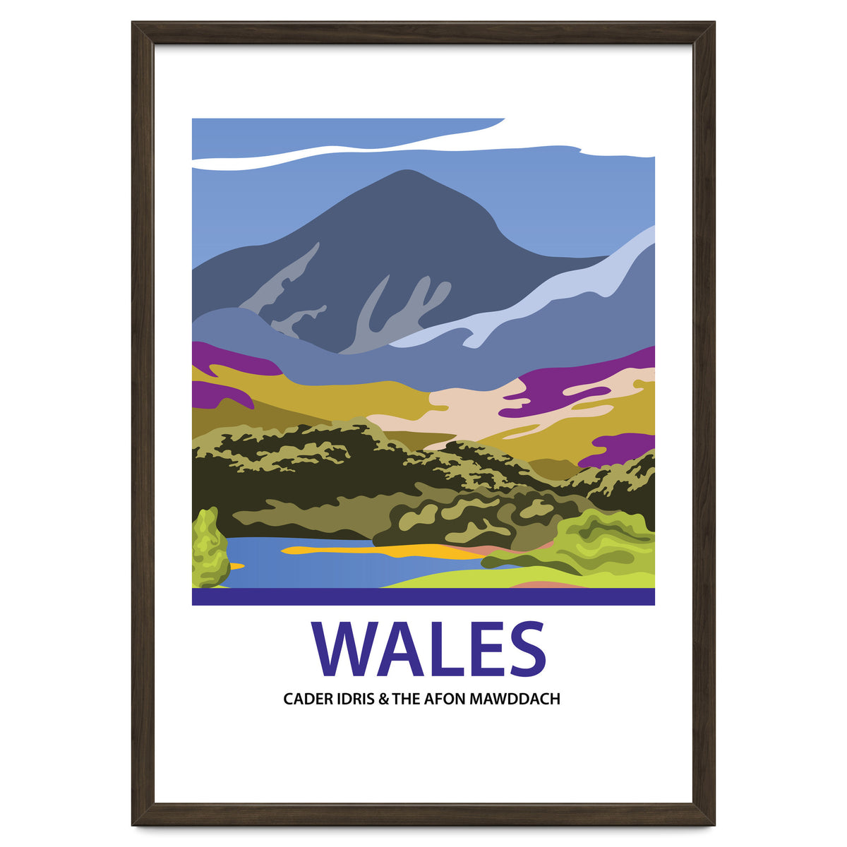 Wales Cader Idris And The Afon Mawddach