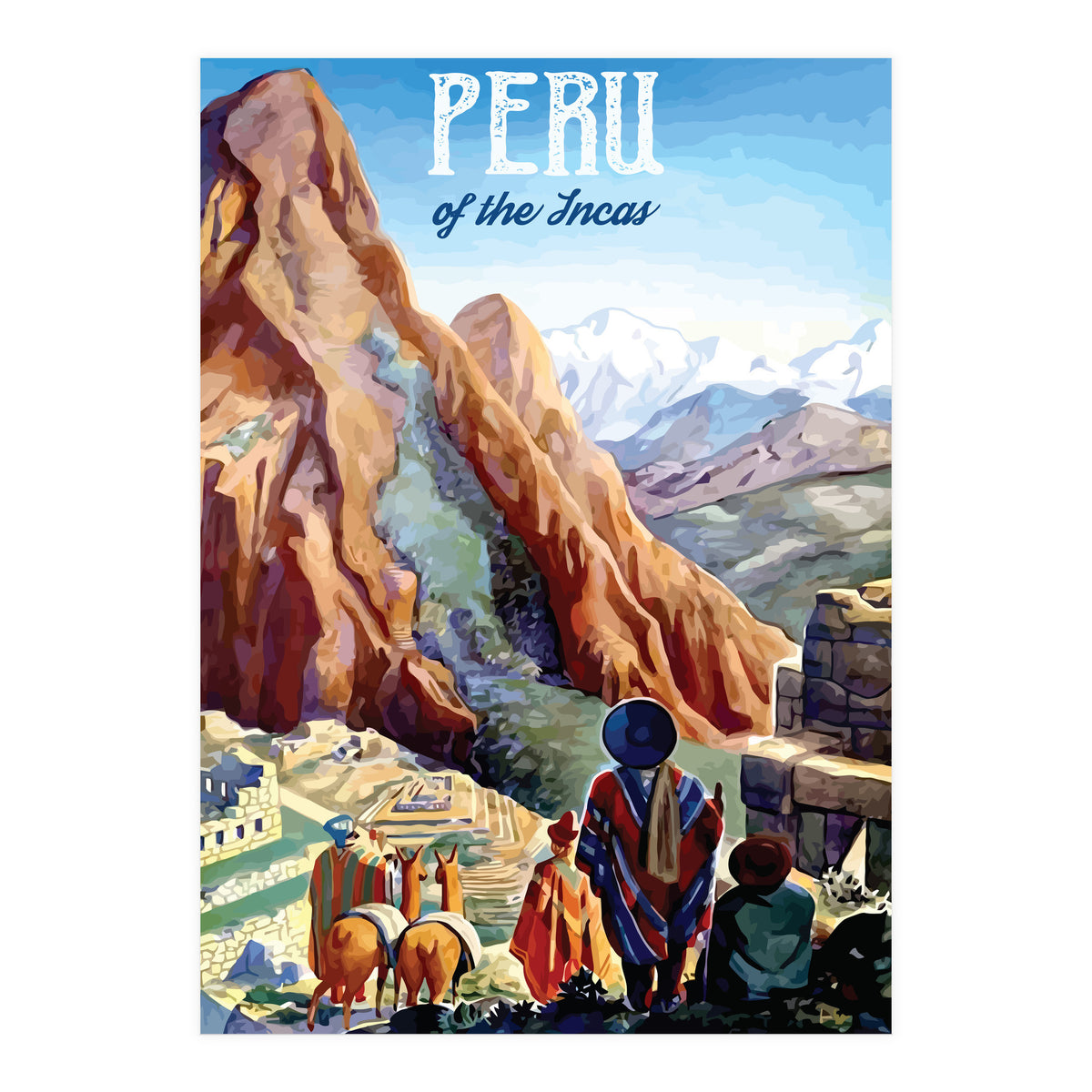 Peru Of The Incas (Print Only)