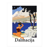 Dalamtia, Sunbathing Woman (Print Only) thumbnail