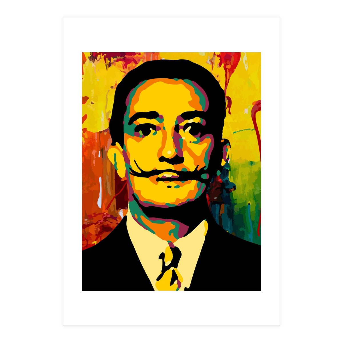 Salvador Dali Abstract (Print Only)