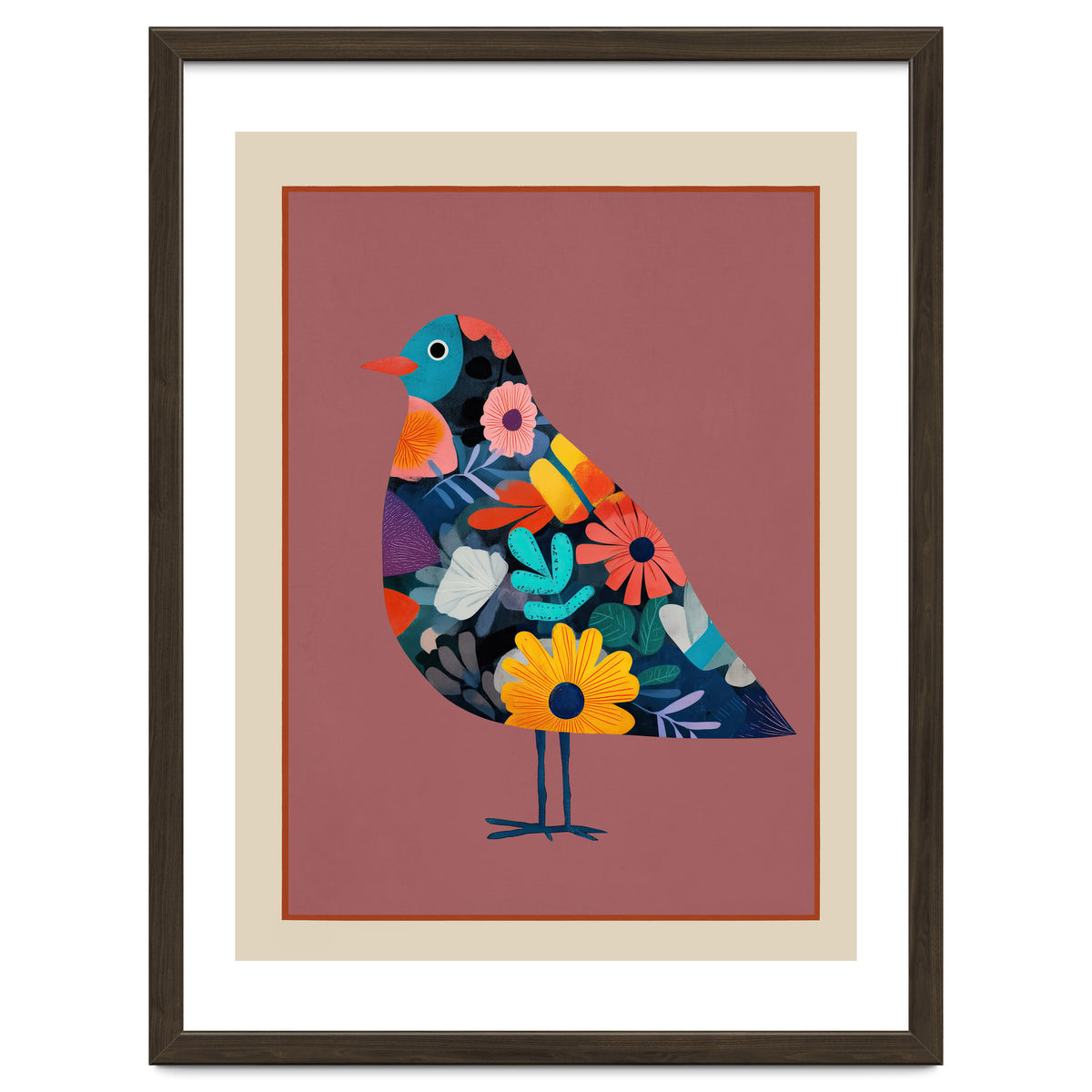 Floral Bird II