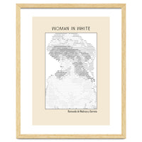 Woman In White – Raimundo De Madrazo Y Garreta (ascii Art)