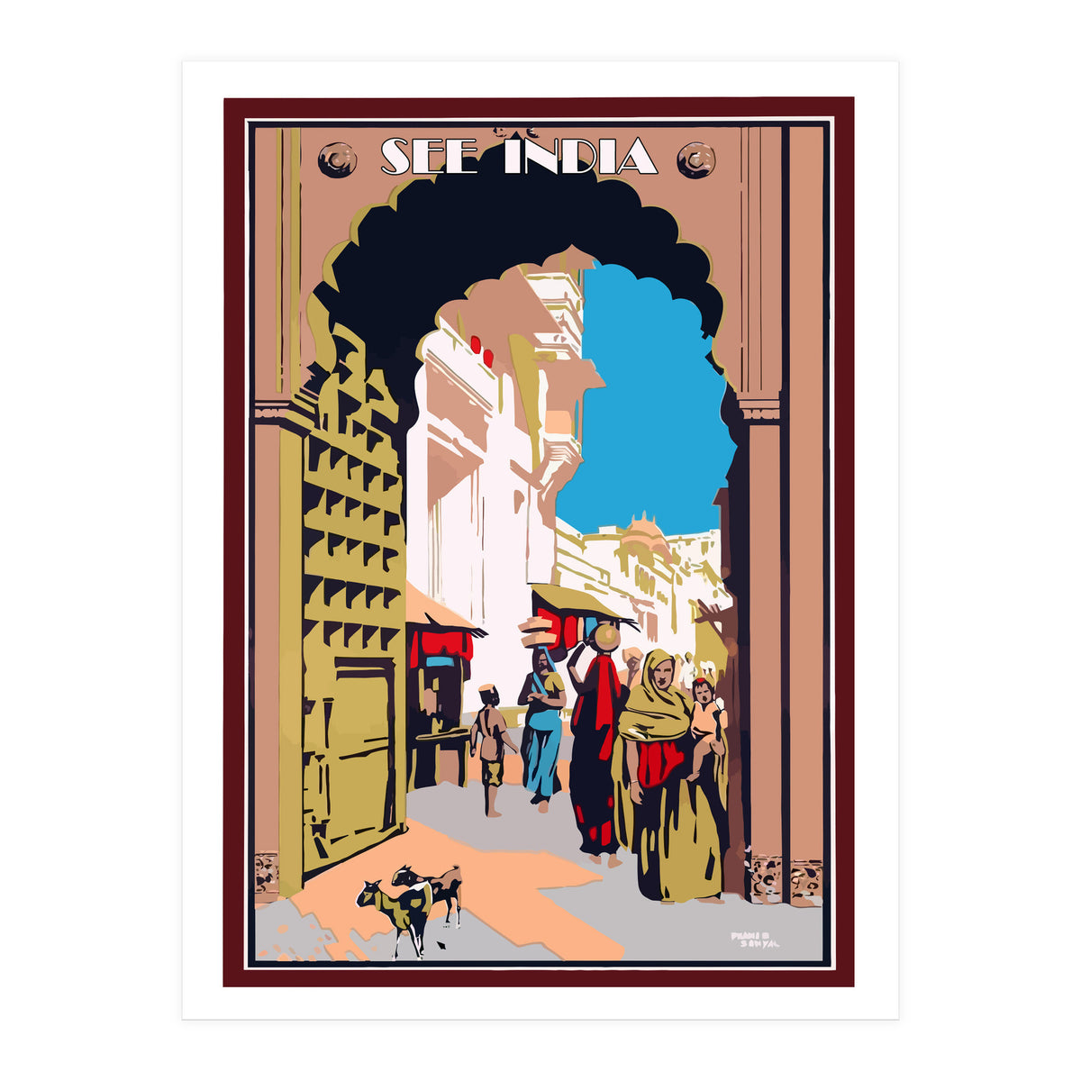 India, at the Gate (Print Only)