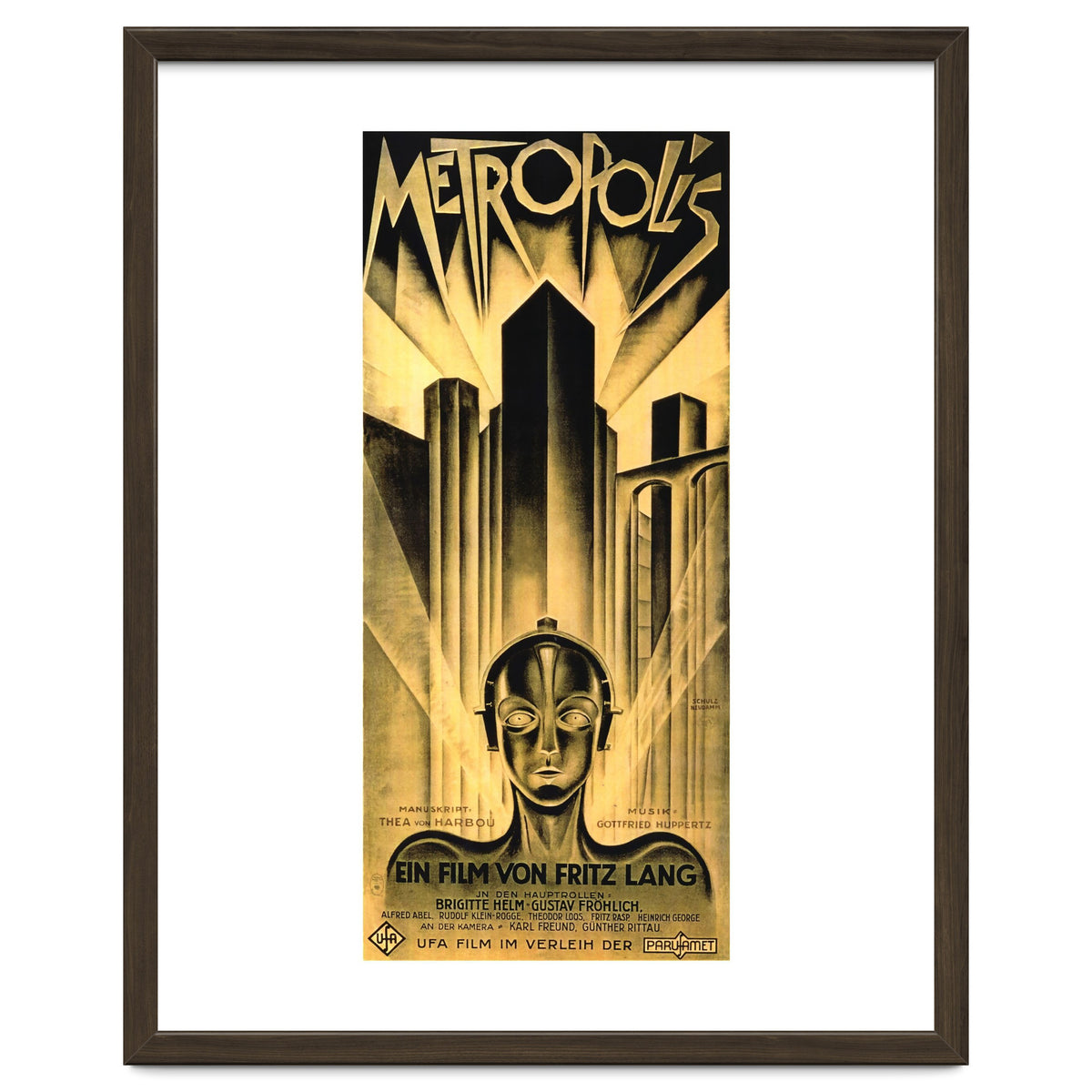 METROPOLIS (1927), directed by FRITZ LANG.
