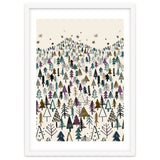 Mountain Forest Trees Winter thumbnail