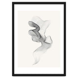 Abstract Black And White Swirling Lines Flowing Form thumbnail