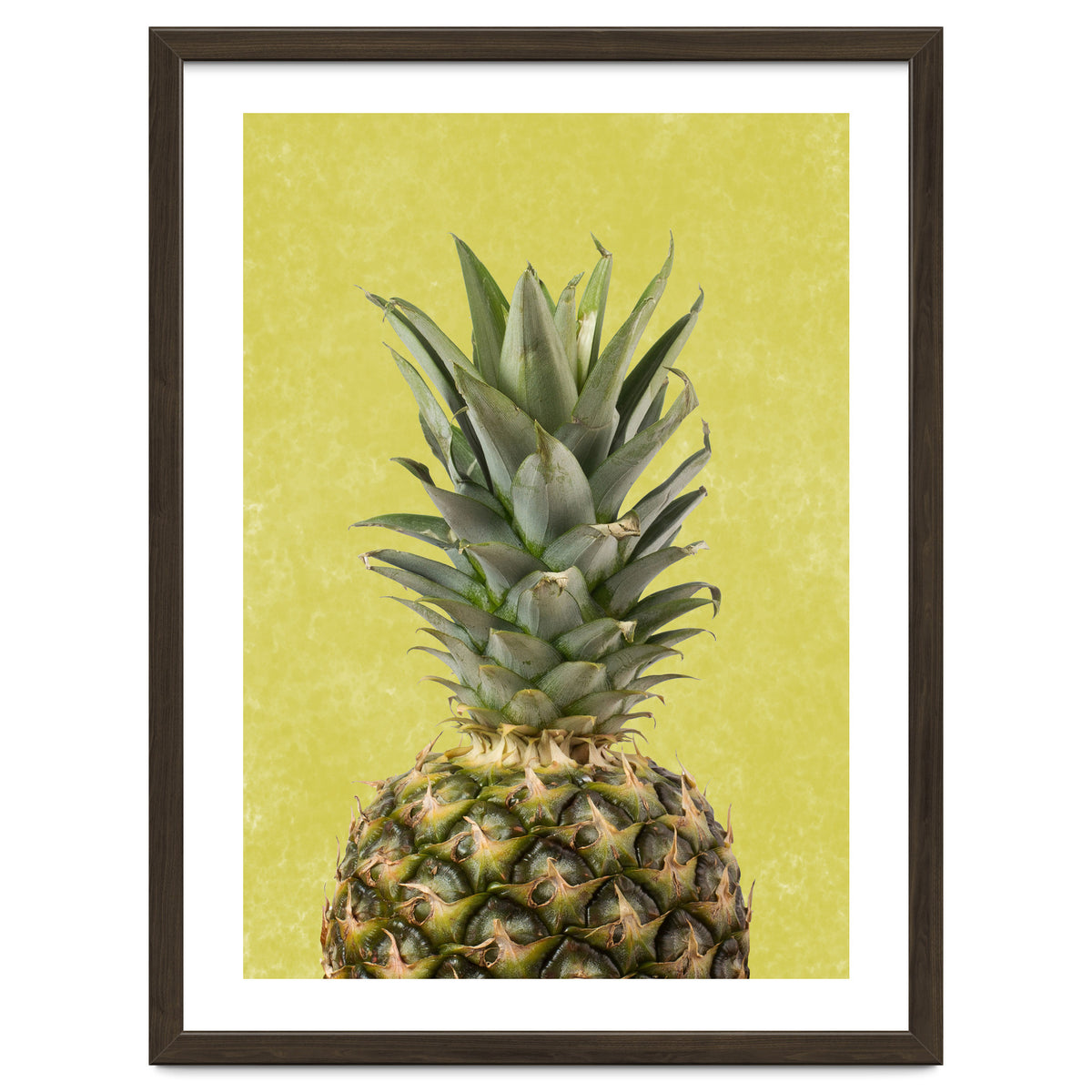 Pineapple Crown, Tropical Summer Fruit Art