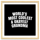 World's most coolest and okayest grandma thumbnail