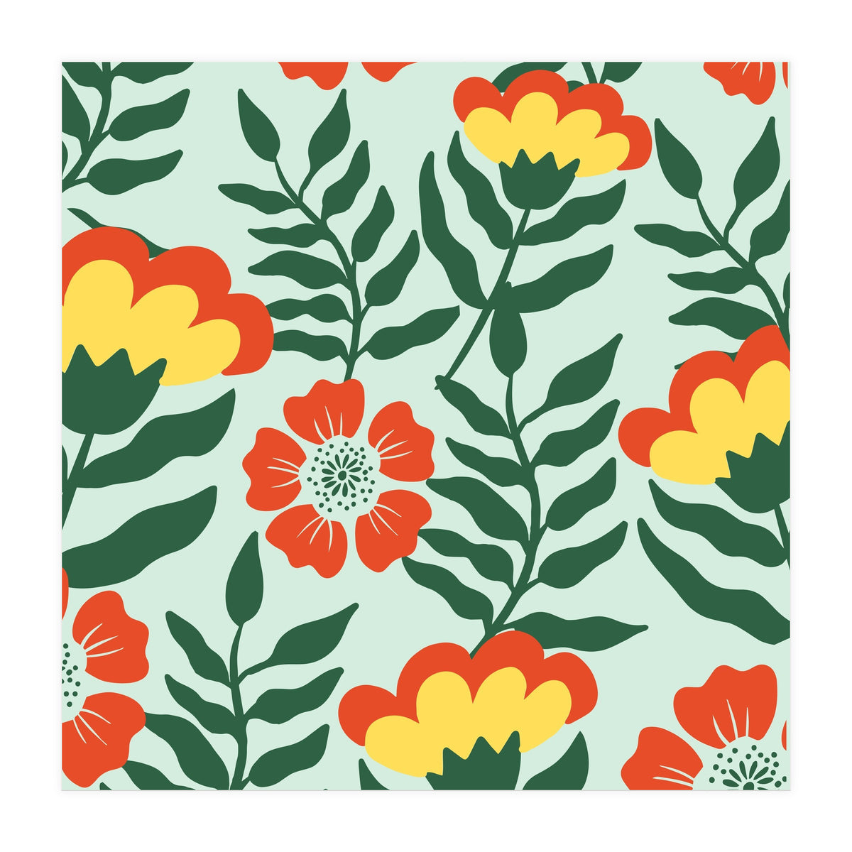 Every flower blooms in it's own time 🌸 (Print Only)