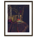 Dark Baroque Table still life moody still life oils thumbnail