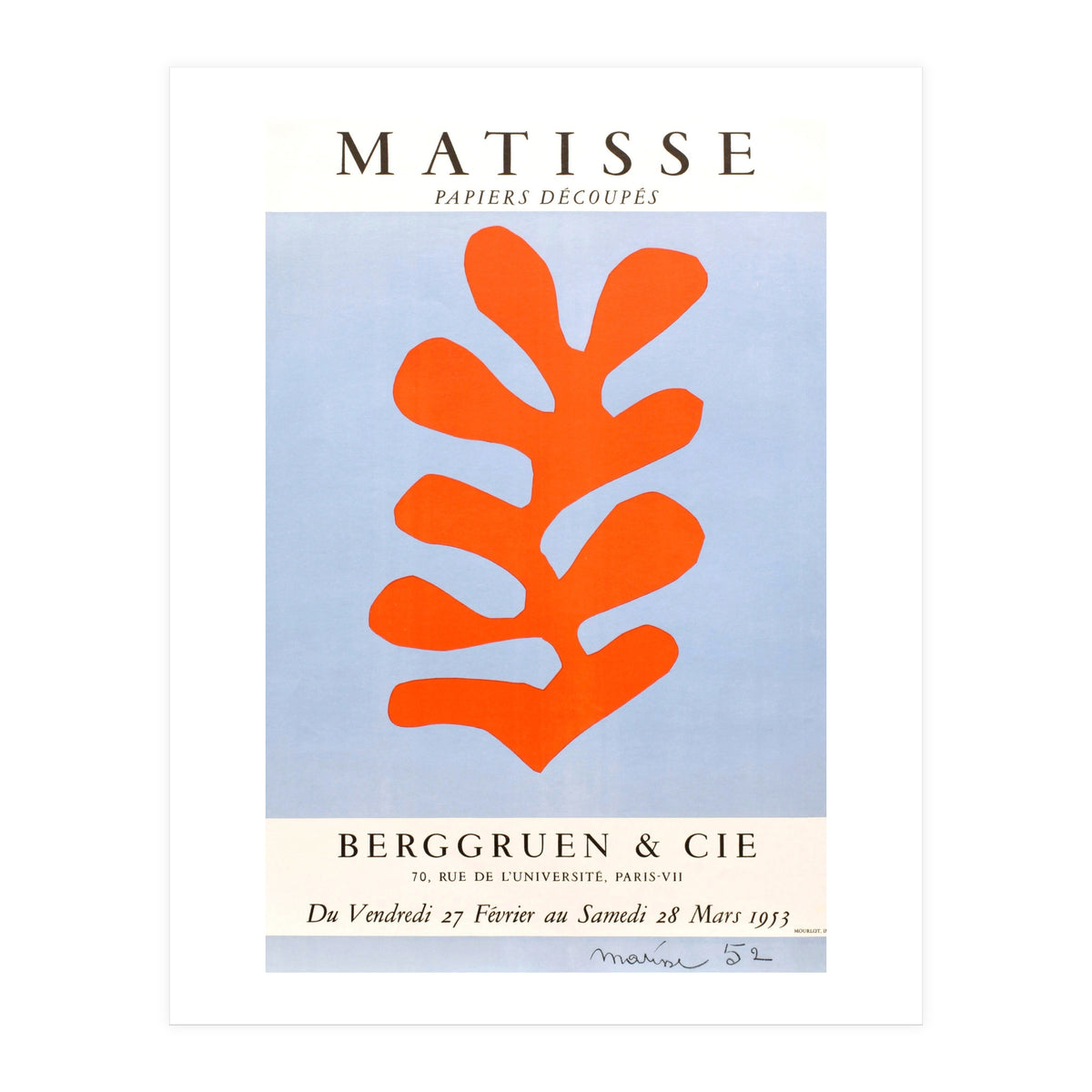 Henri Matisse – Papiers découpés (1953) | Vibrant Cut-Out Art (Print Only)