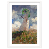 Claude Monet / 'The Woman with a Parasol', 1886, Oil on canvas, 131 × 88 cm. SUZANNE HOSCHEDE. thumbnail
