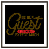 Be Our Guest But Don't Expect Much thumbnail