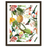 Hummingbirds in tropical Jungle thumbnail