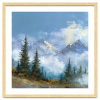 Majestic Snow-Capped Alpine Peaks