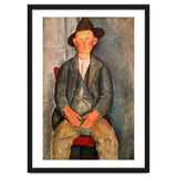 Amadeo Modigliani / 'The Young Farmer', 1918, Oil on canvas. thumbnail