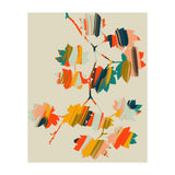 colorful hanging maple leaves (Print Only) thumbnail
