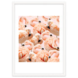 Flamingo Blush #society6 #decor #buyart #flamingoart thumbnail