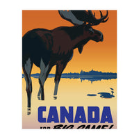 Canada For Big Game (Print Only)