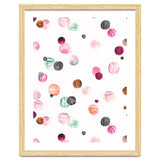 Polka Dots Watercolor Minimal Pink thumbnail