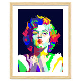 Marilyn Monroe Famous Actress Pop Art thumbnail