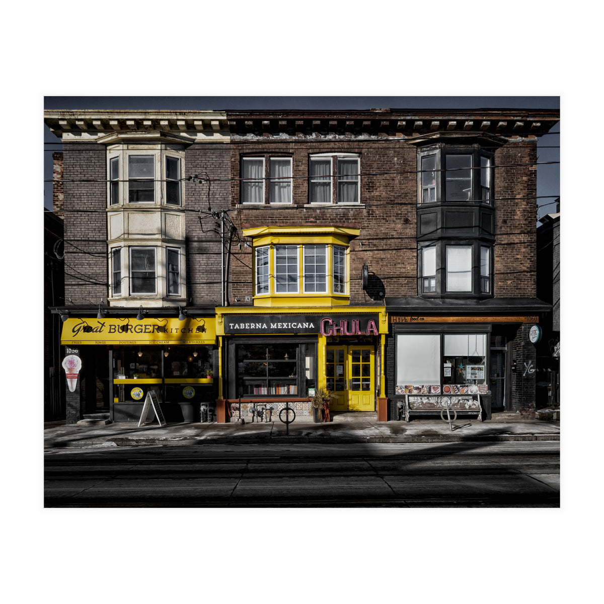 Nos 1056 - 1060 Gerrard St E 1 Color Version (Print Only)