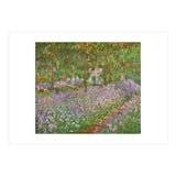 Le jardin a Giverny. Oil on canvas. (Print Only) thumbnail
