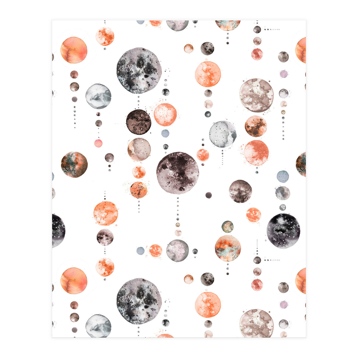 Space Full Moons (Print Only)