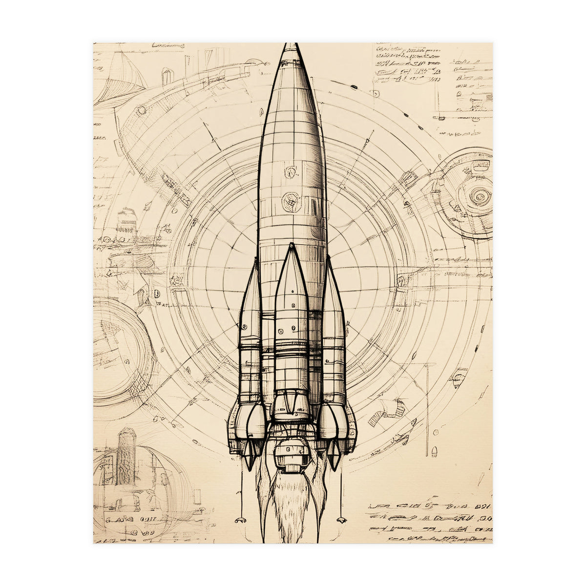 Back To The Moon 018 (Print Only)