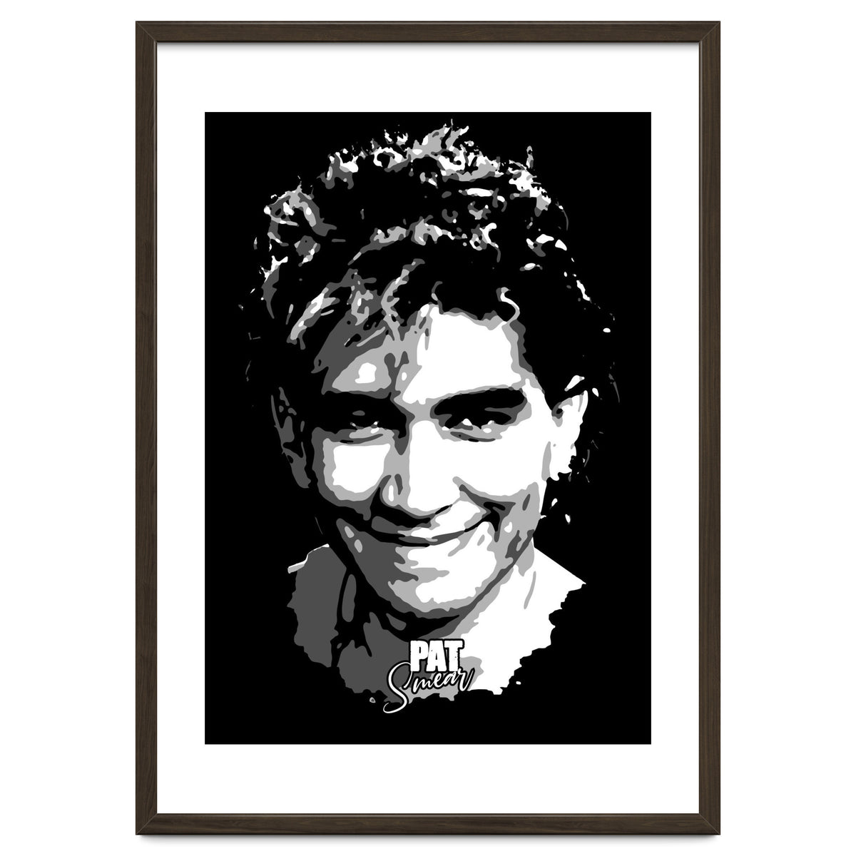 Pat Smear American Musician Legend in Grayscale