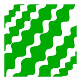Green Wavy (Print Only) thumbnail