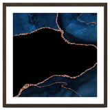 Navy & Rose Gold Agate Texture 04 thumbnail