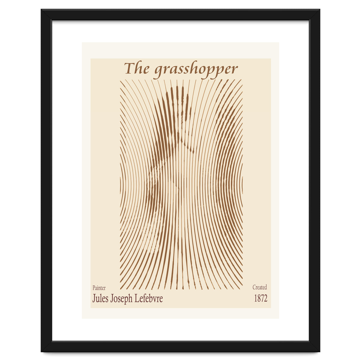 The Grasshopper – Jules Joseph Lefebvre  (1872)