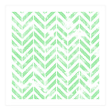 Shabby Green Chevron (Print Only) thumbnail