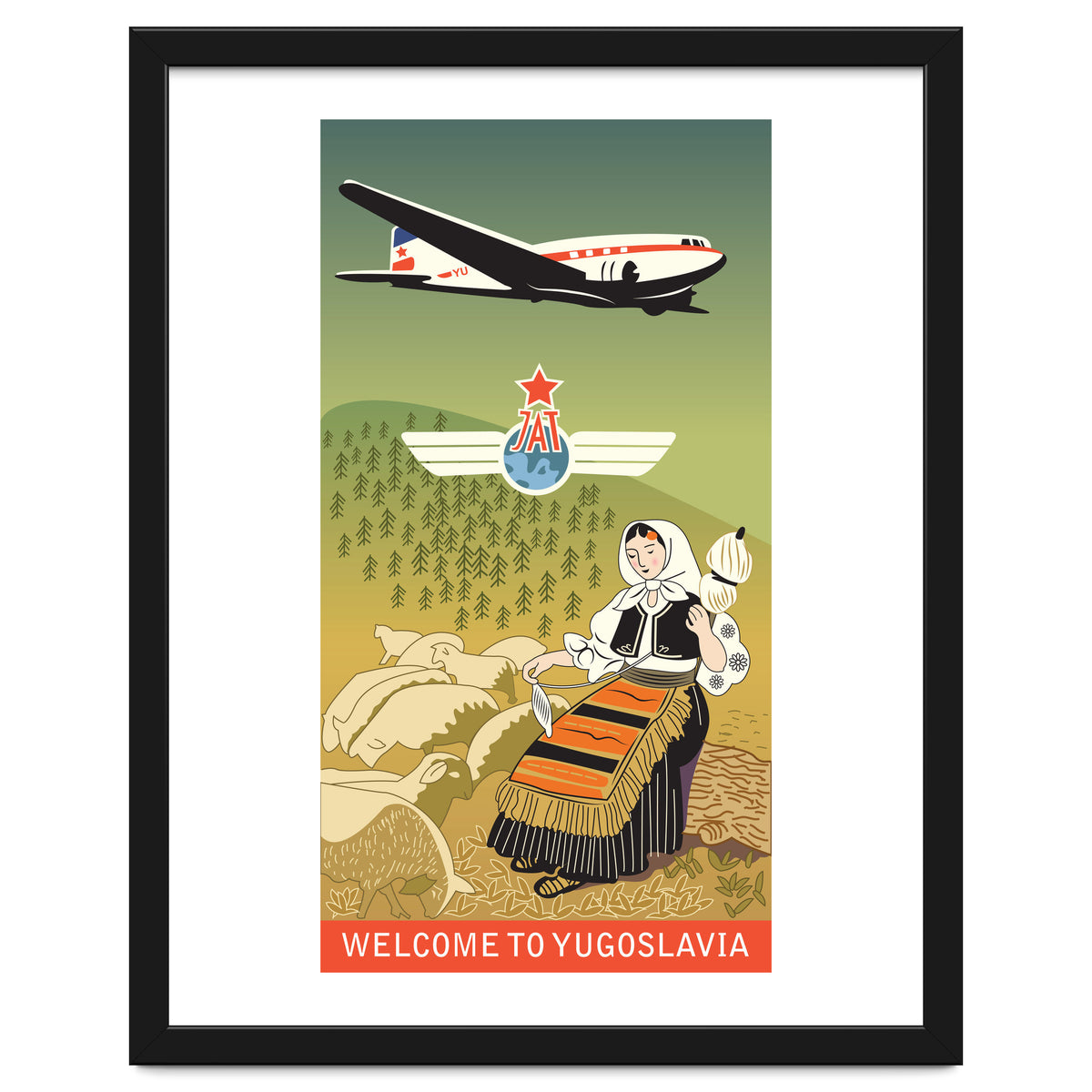 JAT Airways, Yugoslavia