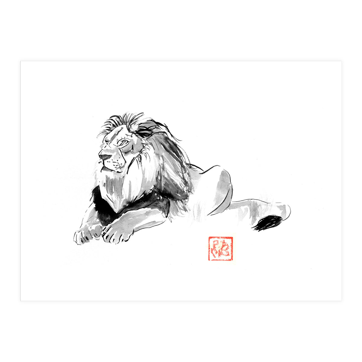 Lion (Print Only)