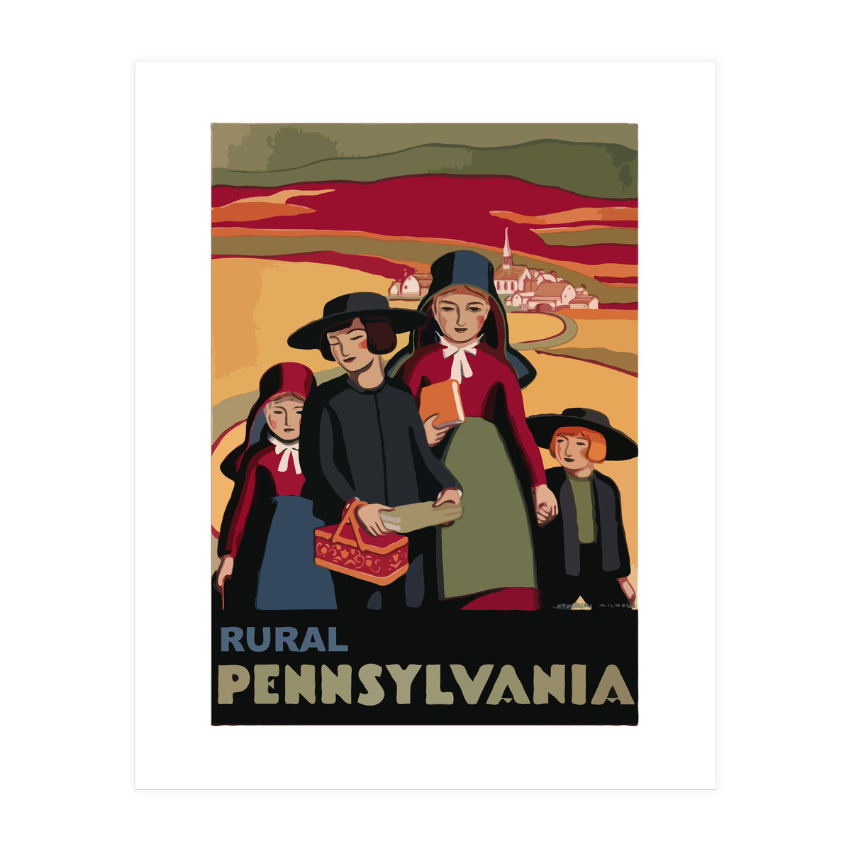 Rural Pennsylvania (Print Only)