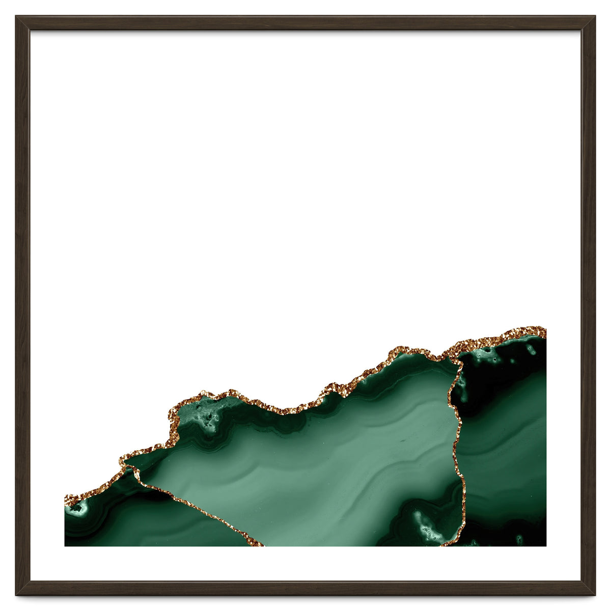 Emerald & Gold Agate Texture 10