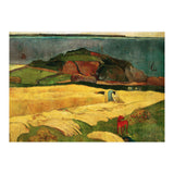 Paul Gauguin / 'Seaside Harvest', 1890, Oil on canvas, 92 × 73 cm. (Print Only) thumbnail