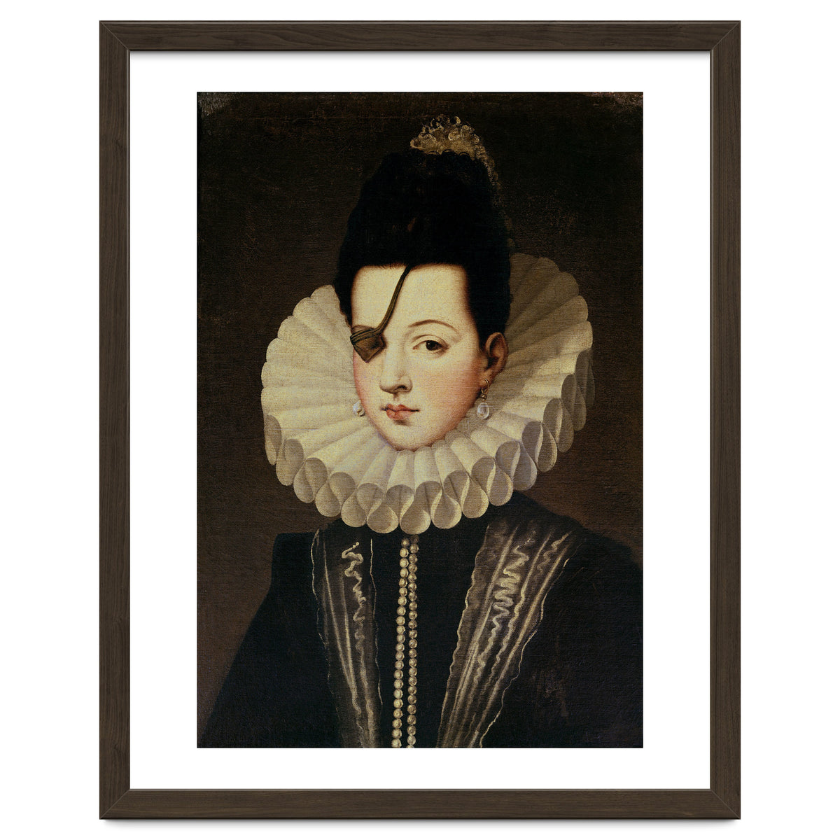 'Ana de Mendoza, Princess of Eboli', 16th century. ALONSO SANCHEZ COELLO. PASTRANA DUQUESA DE.