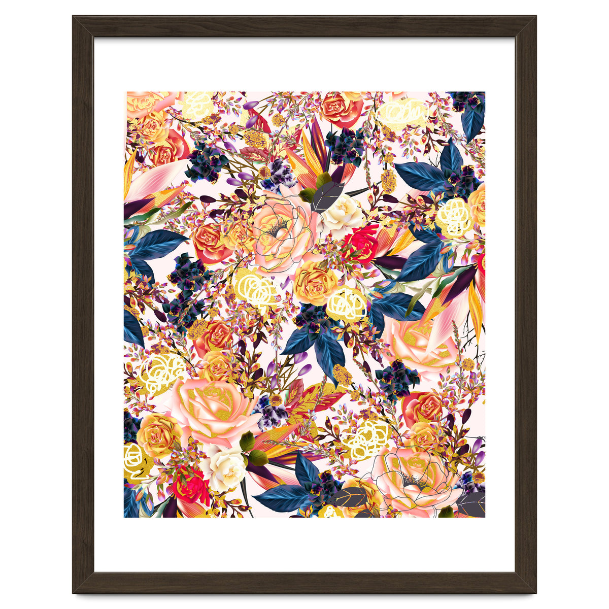 Rustic Floral #society6 #decor #buyart