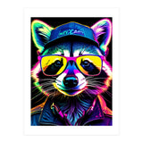 Raccoon In Glasses (Print Only) thumbnail