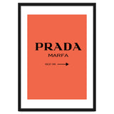 Prada Marfa, Fashion Sign Poster, Chic Decor, thumbnail