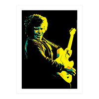 Mike Bloomfield American Blues Guitarist (Print Only)