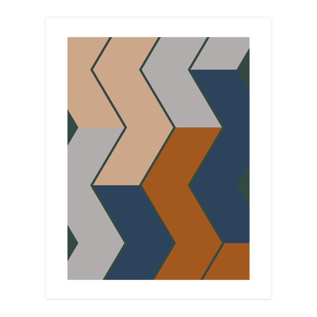 Modern Fall Winter  (Print Only)