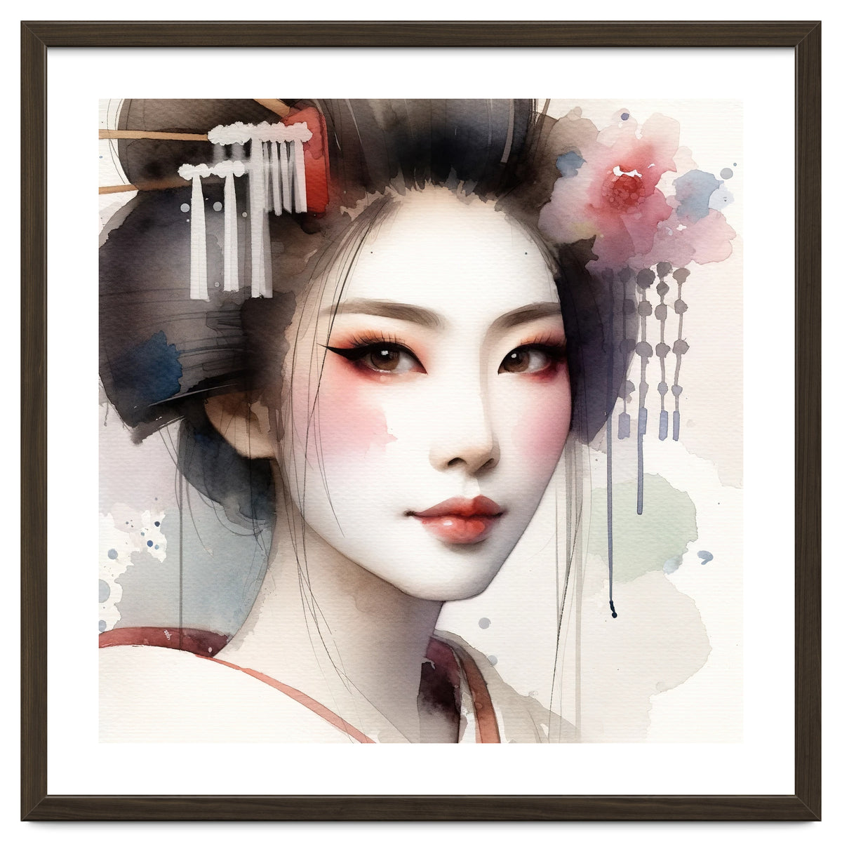 Rose Veil Modern Geisha