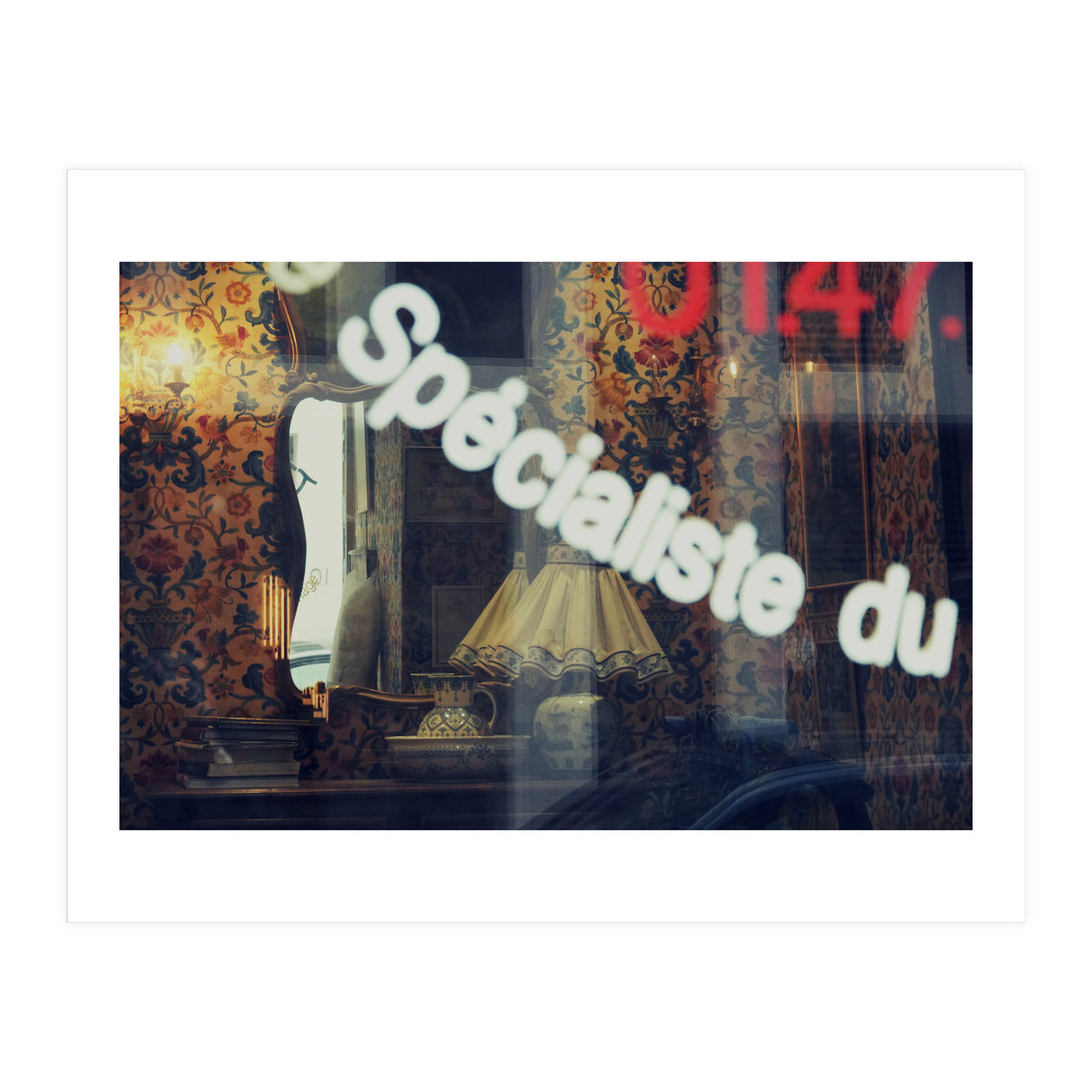 Street Photography - Paris Shop (Print Only)