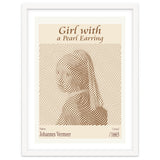 Girl With A Pearl Earring Johannes Vermeer (1665) thumbnail