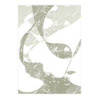 Sage Abstract Scratch (Print Only)